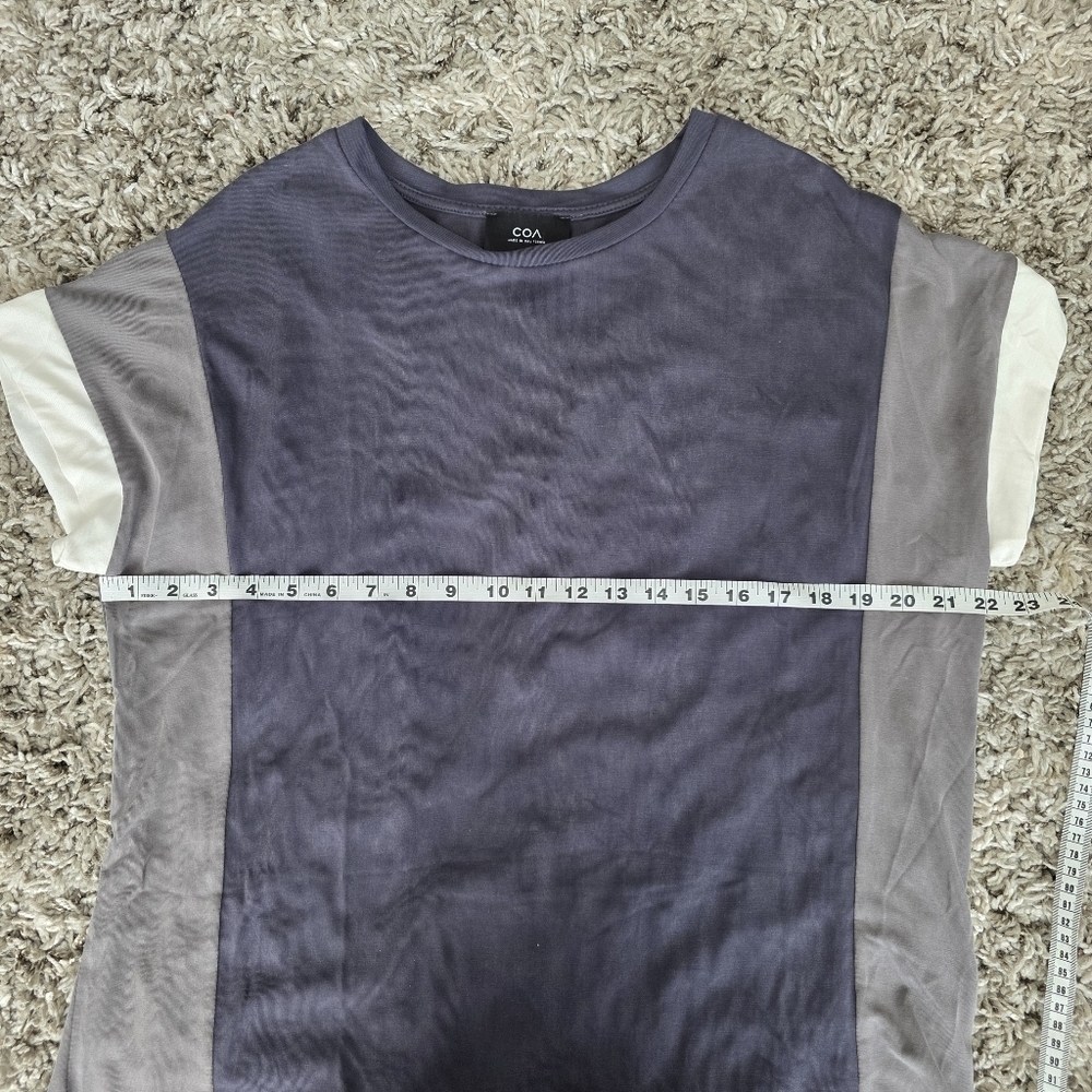 COA Anthropologie Short Sleeve Top Size Medium - Picture 6 of 7